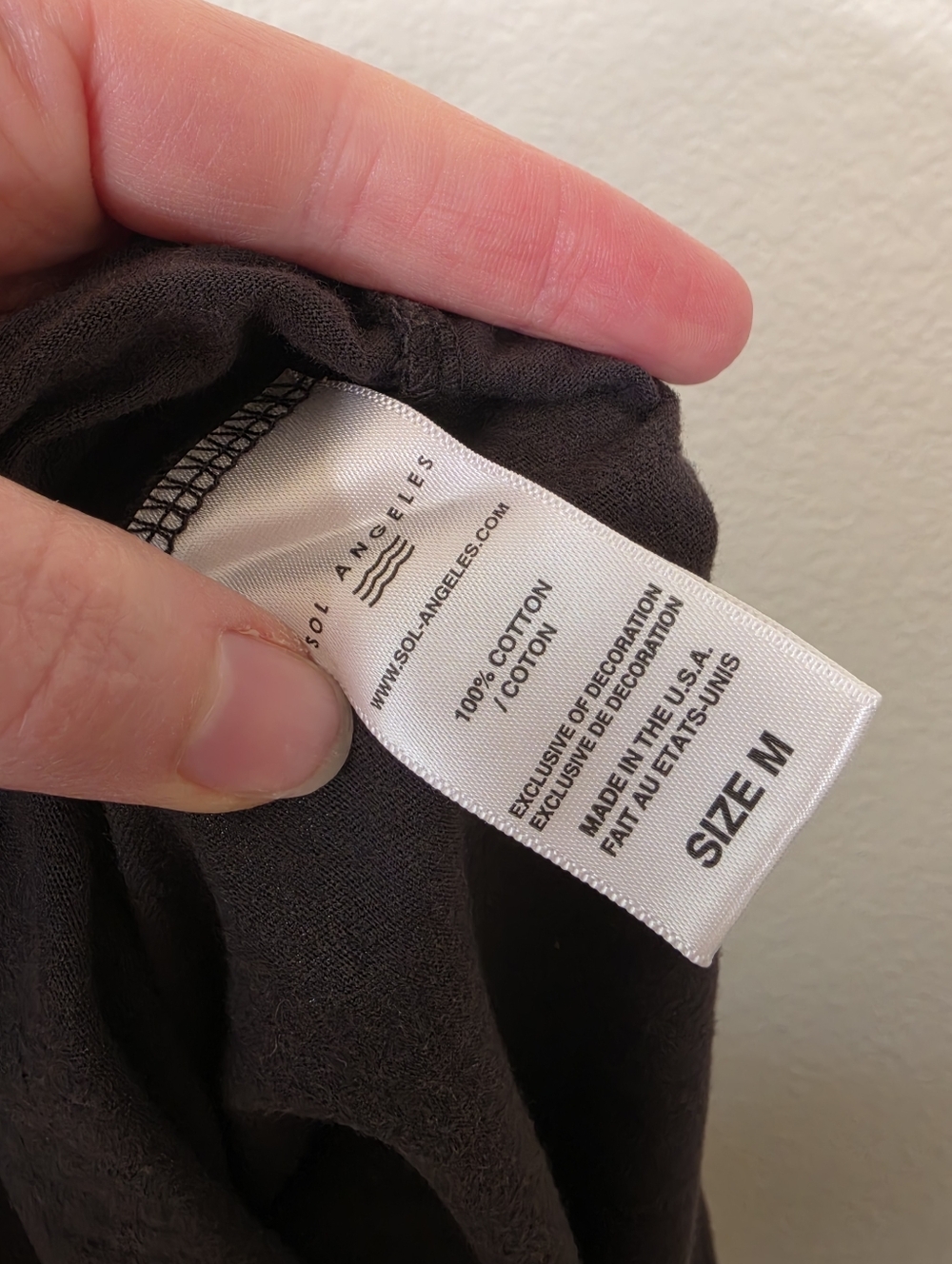 Anthropologie Sol Angeles Mita Swan Graphic Tee M - Picture 5 of 6